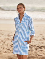 Frank & Eileen Southern Long Sleeve Playsuit Dress