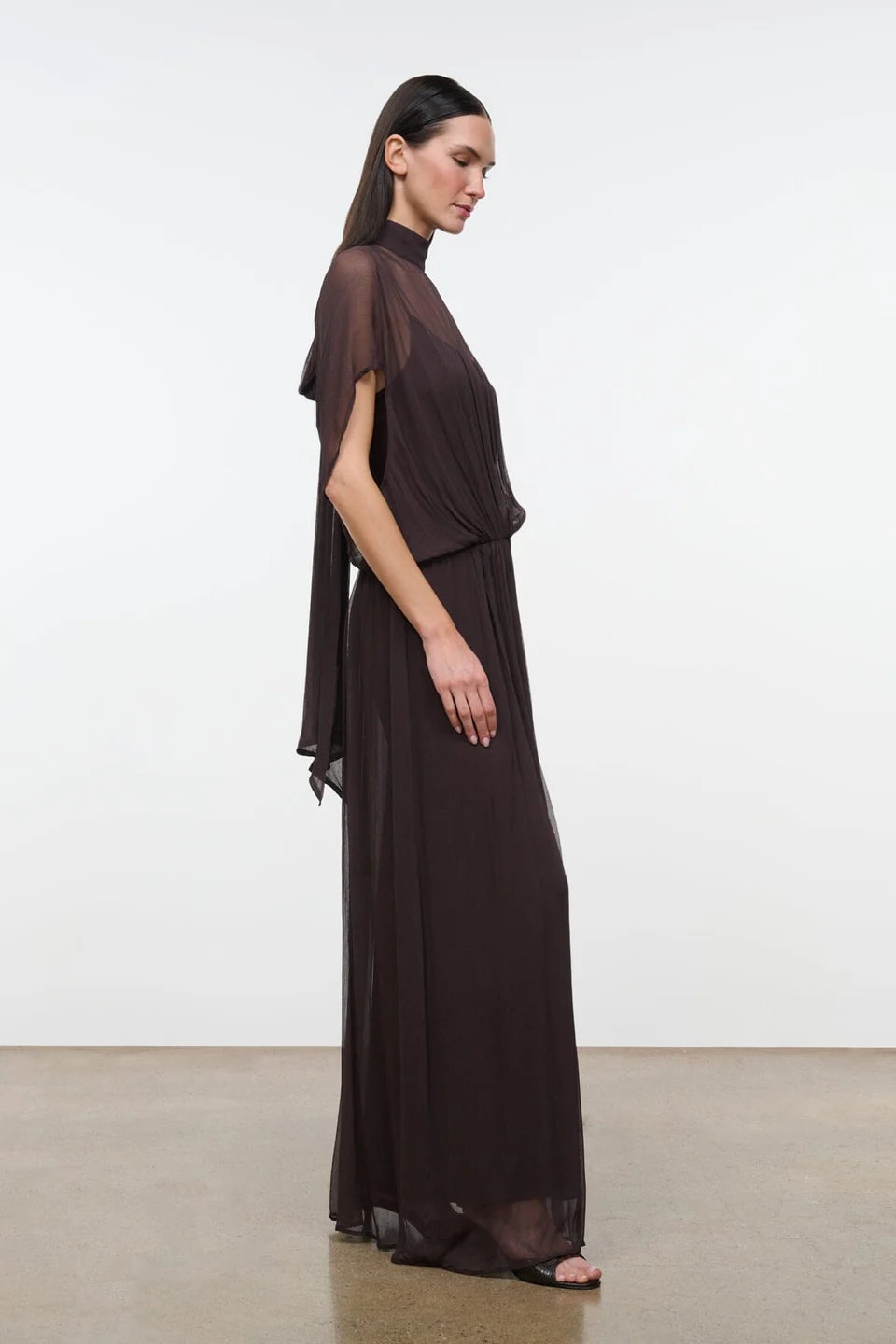 STAUD- Viviana Dress- Earth