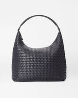 MZ Wallace - Large Woven Shoulder Bag - Black