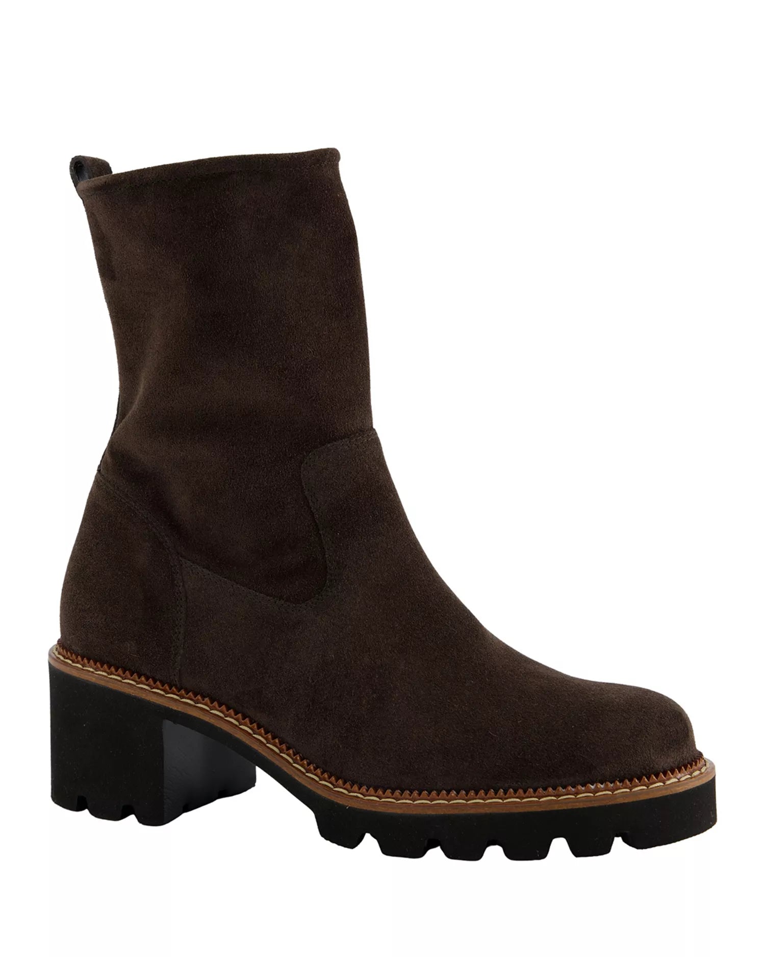 Paul Green- Wanda Boot- Mocca Soft Suede