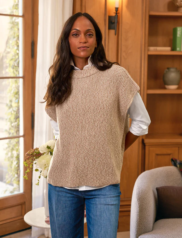 Frank & Eileen - Montecito Sweater Vest - Dune