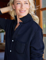 Frank & Eileen - Eileen Sweatshirt Button Up - British Royal Navy