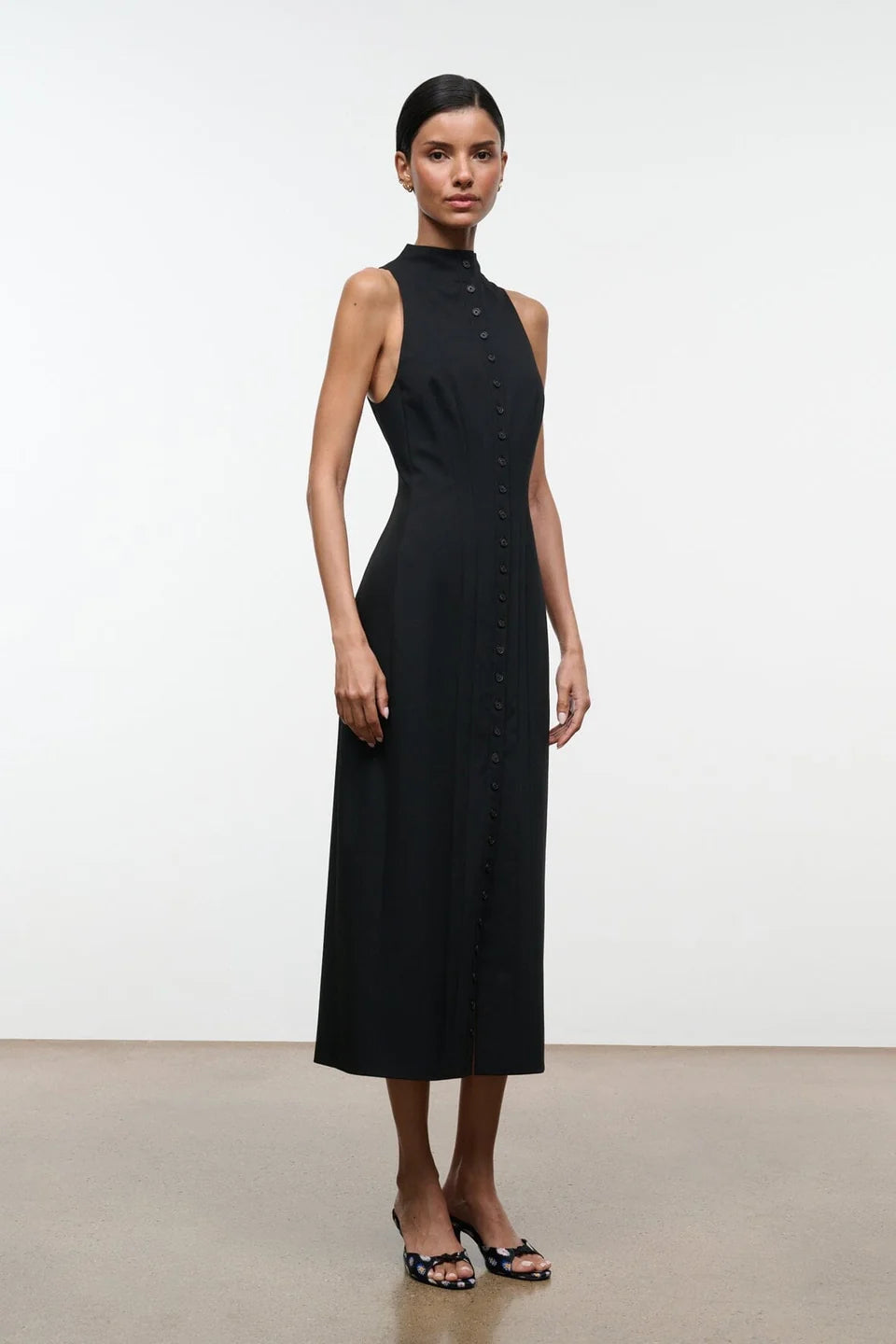 STAUD- Aris Dress- Black