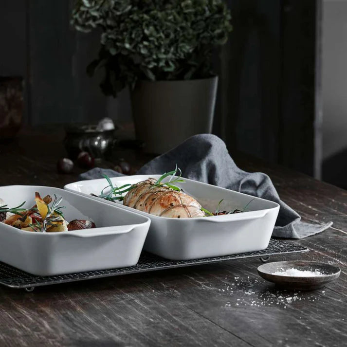 PILLIVUYT - Roaster Deep Rectangle Eared Large - 9x13x2.5" - 220238BL