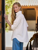 Frank & Eileen - Waverly NYC Button Up Shirt - Vintage White