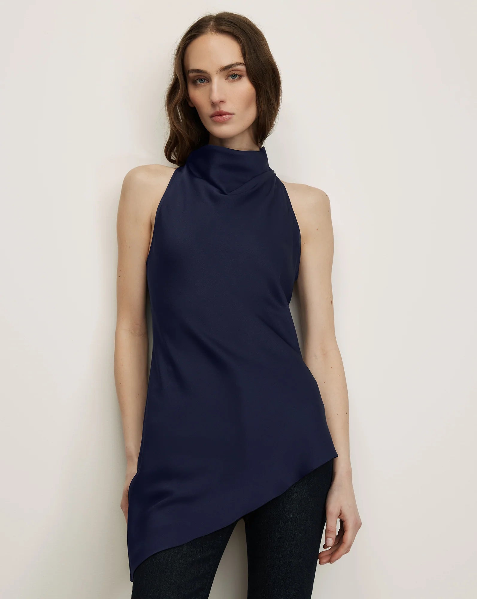 Veronica Beard- Radford Tunic Top- Navy