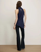 Veronica Beard- Radford Tunic Top- Navy