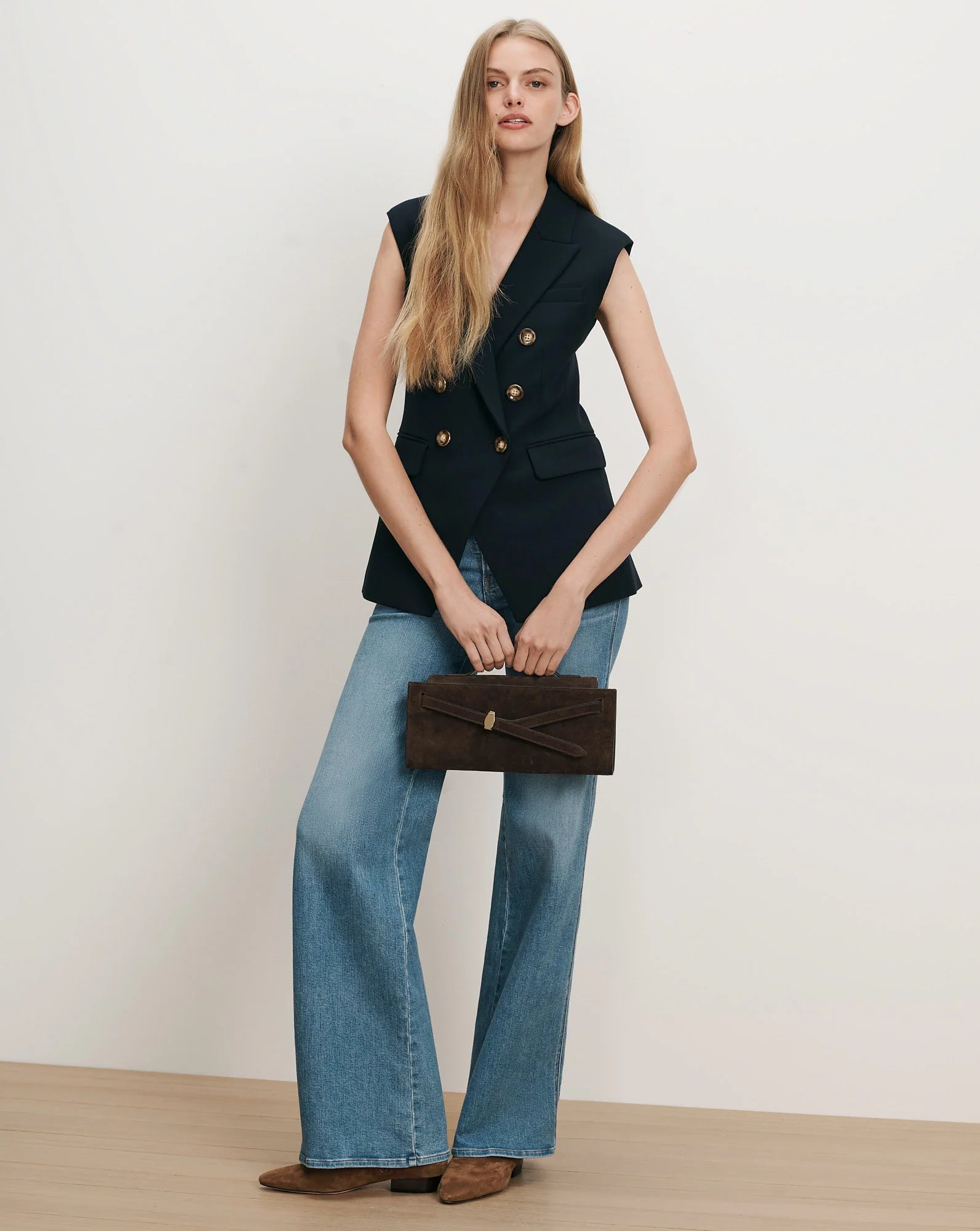 Veronica Beard- Miller Vest- Black