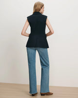 Veronica Beard- Miller Vest- Black