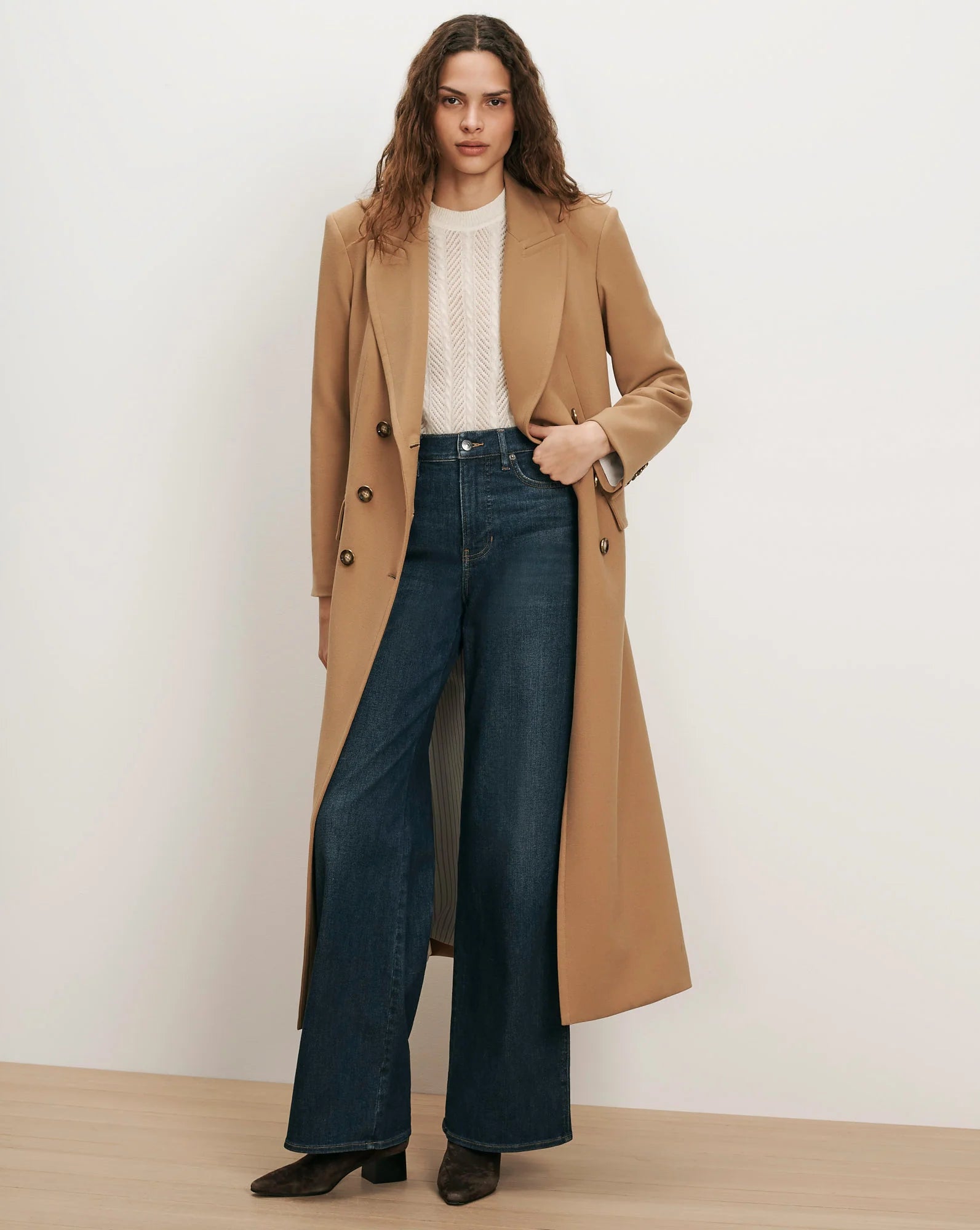 Veronica Beard- Callahan Dickey Coat- Heritage Khaki