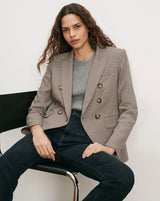 Veronica Beard- Millar Dicky Jacket- Rust/ Navy Multi