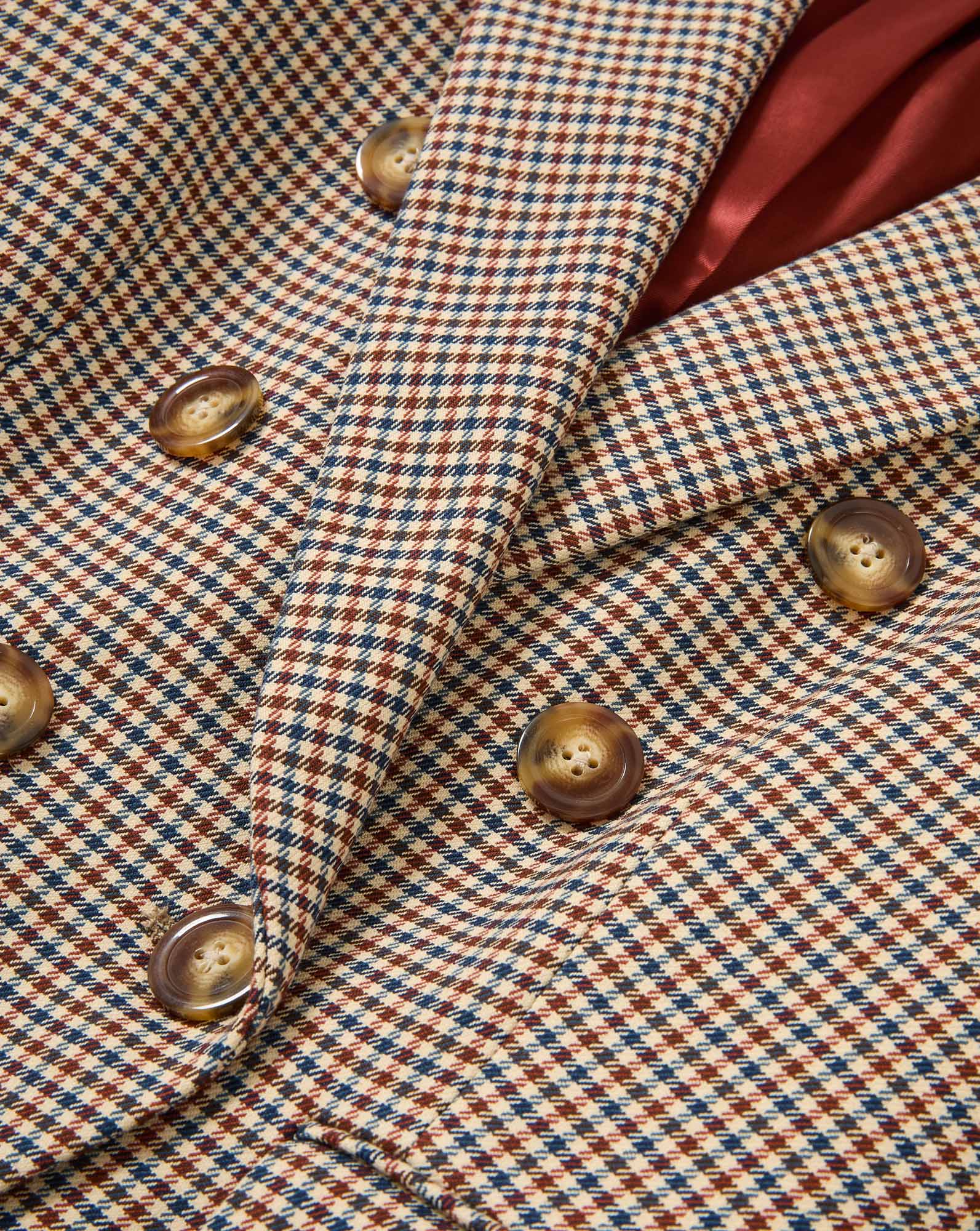 Veronica Beard- Millar Dicky Jacket- Rust/ Navy Multi
