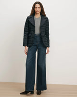 Veronica Beard- Campbell Down Dicky Jacket- Navy