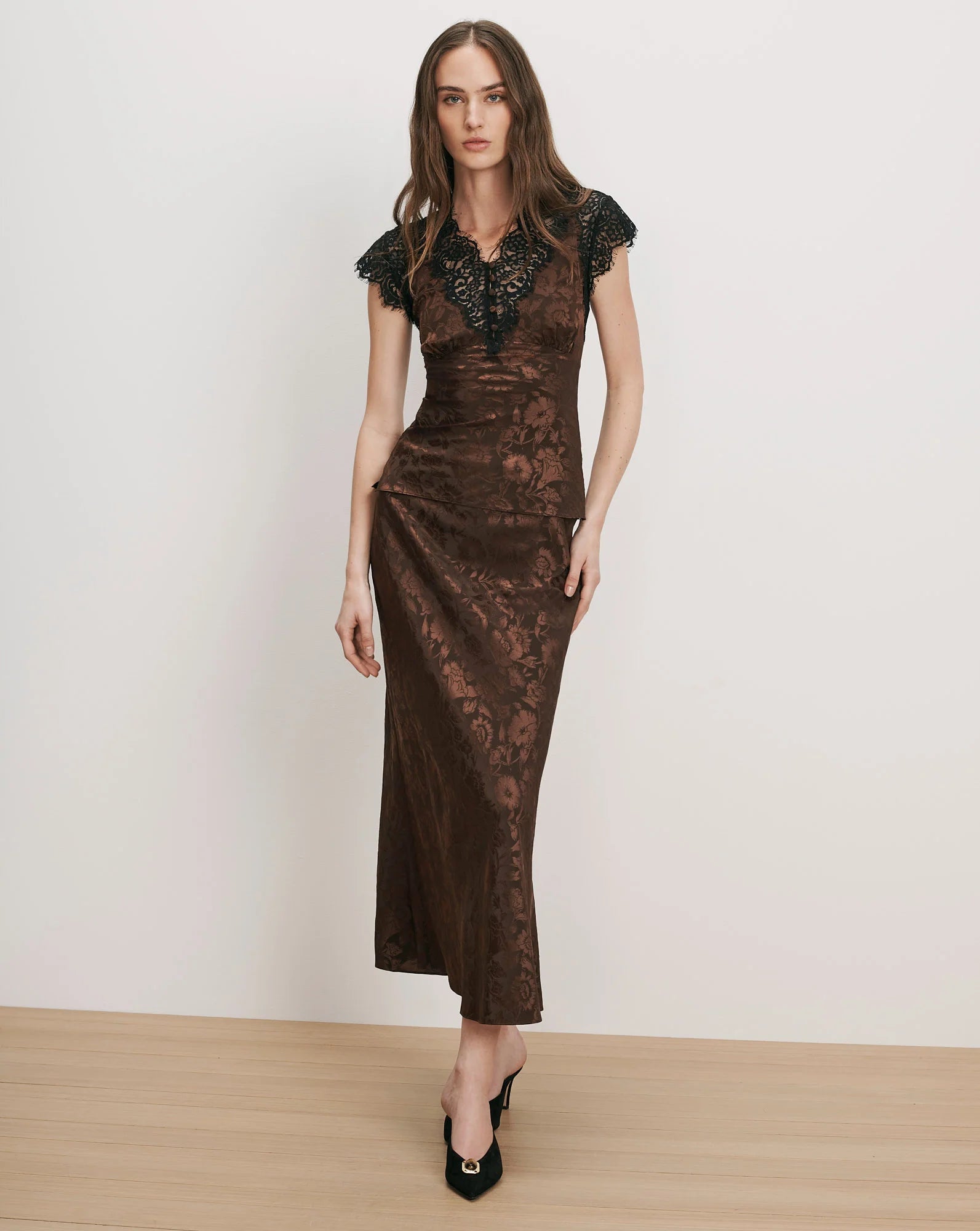 Veronica Beard - Pascaline Top - Espresso