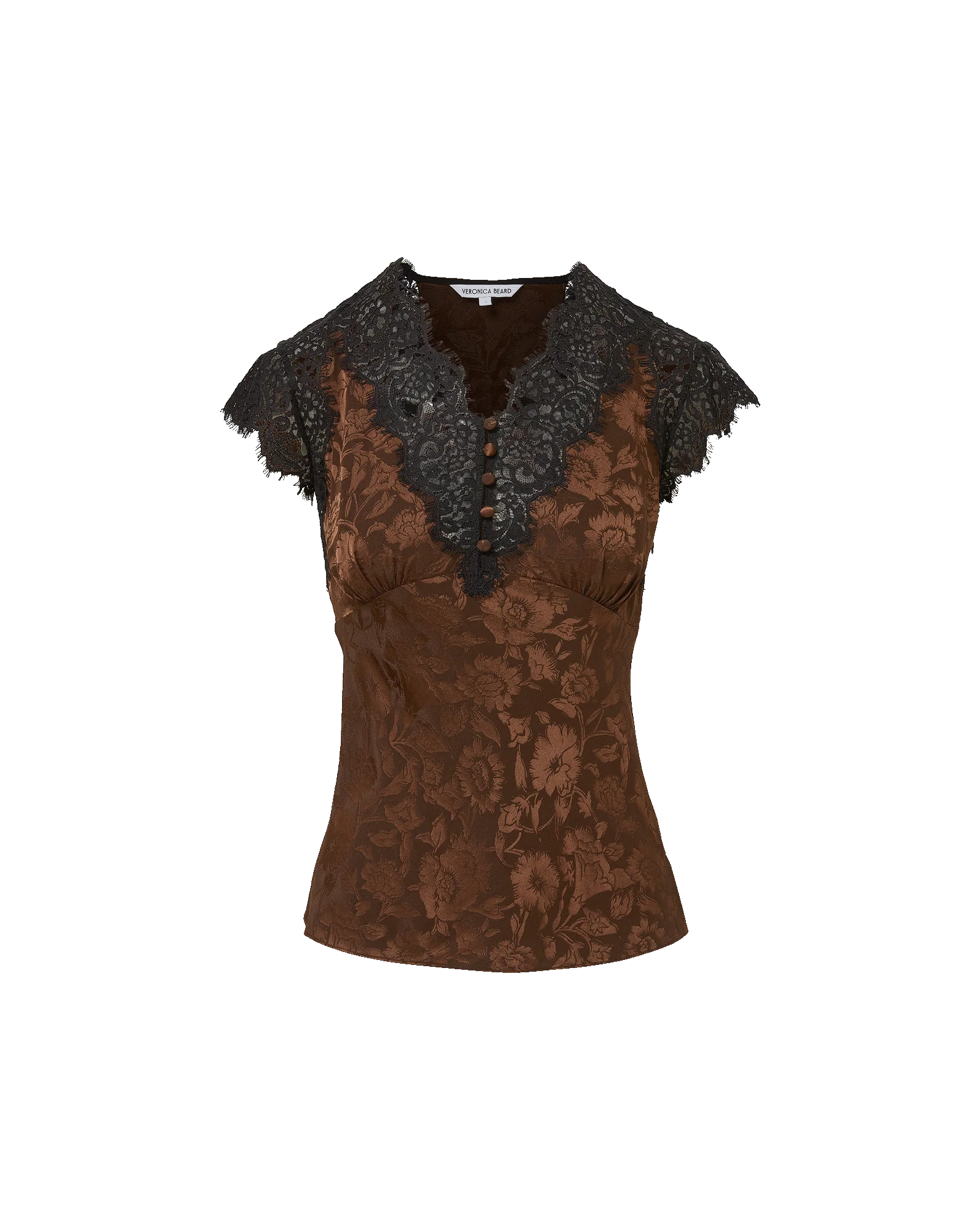 Veronica Beard - Pascaline Top - Espresso