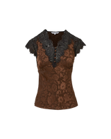 Veronica Beard - Pascaline Top - Espresso