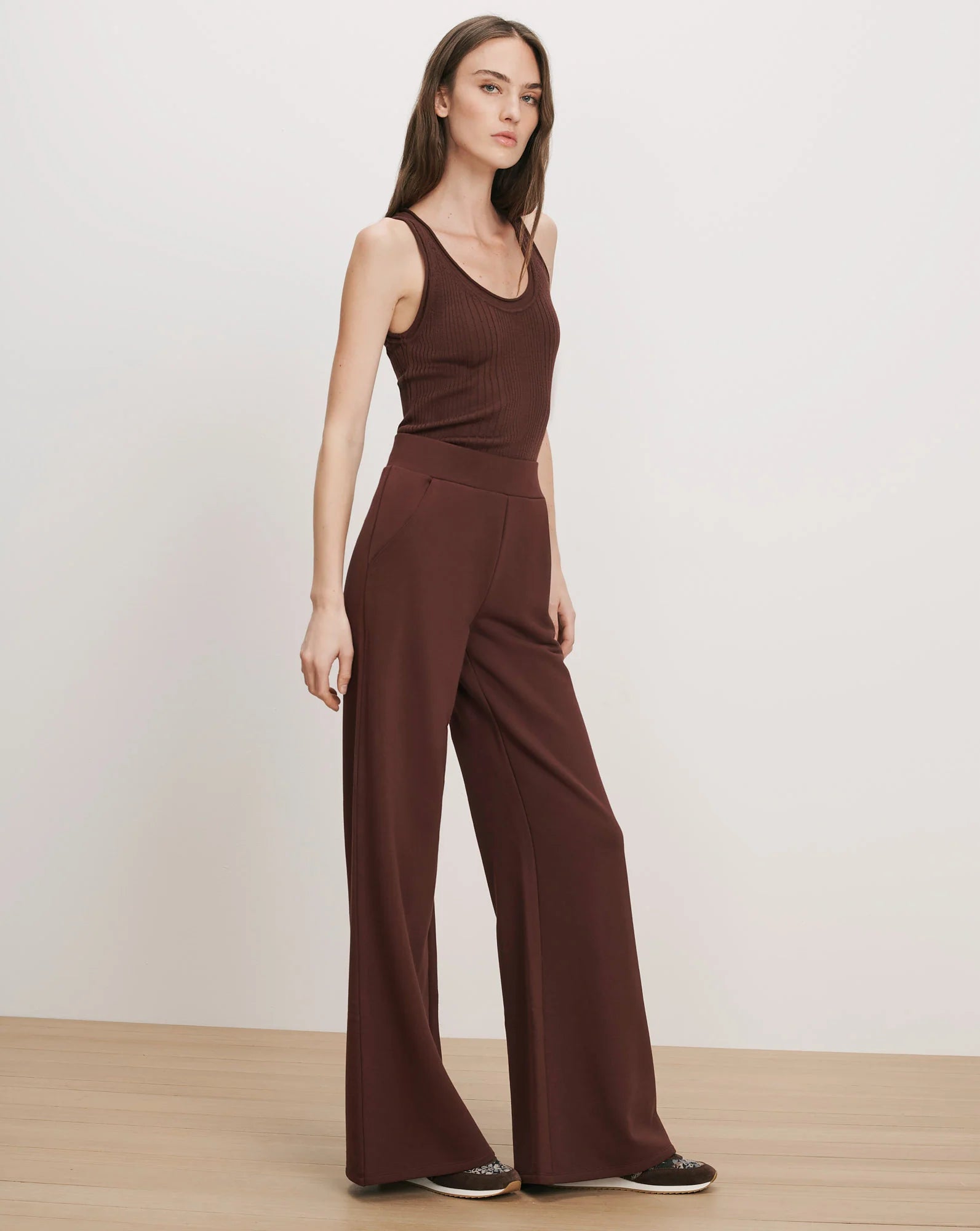 Veronica Beard - Saunder Pant - Burgundy