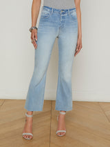 L'AGENCE - Kendra Highrise Crop Flare - Dorian