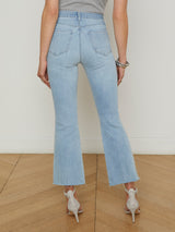 L'AGENCE - Kendra Highrise Crop Flare - Dorian