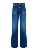 L'Agence - Alicent H/R Sneaker Wide-Leg Jean - Desoto