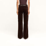 L'AGENCE- Scottie High Rise Wide Leg Jean- Dark Java