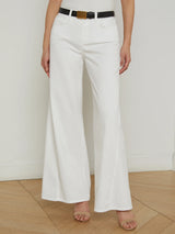 L Agence Beau T seam Wide Leg