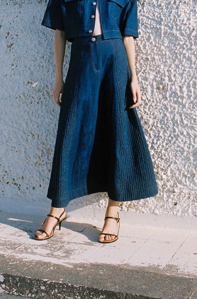 Sabina Musayev - Mila Skirt - Indigo