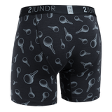 2UNDR - Swing Shift 6" Boxer Brief - Black Tees