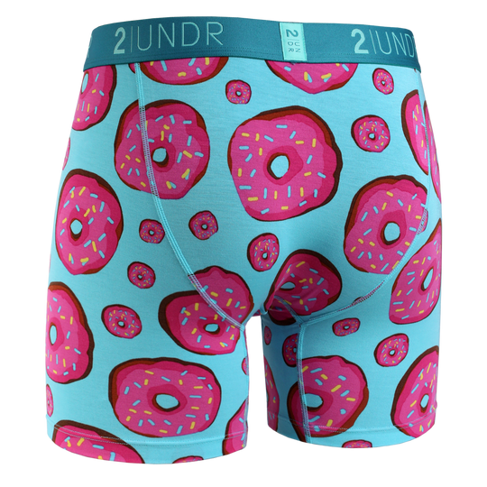 2UNDR - Swing Shift 6" Boxer Brief - Donuts