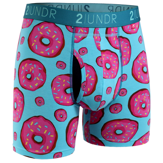 2UNDR - Swing Shift 6" Boxer Brief - Donuts