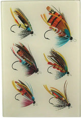 John Derian - Salmon Flies #30 6 x 9" Rect. Tray