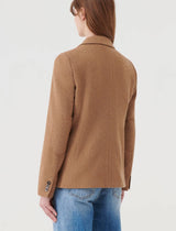 Marella - Giubba Semi-Fitted Blazer - Camel