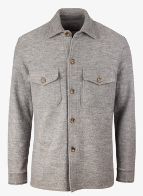 Stenstroms - Felted Wool Overshirt - Grey