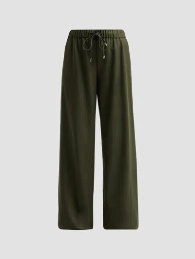 Vince- Mid Rise Soft Flannel Drawstring Pant