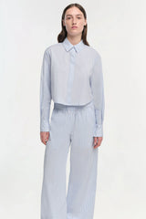 SIMKHAI - Arden Pull On Pant - Classic Blue Stripe