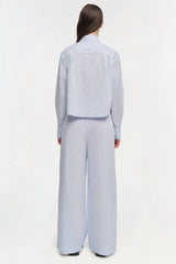 SIMKHAI - Arden Pull On Pant - Classic Blue Stripe