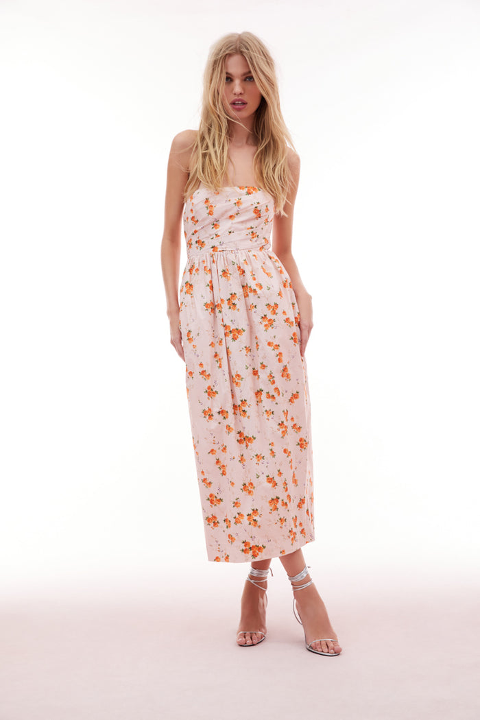 Love Shack Fancy - Luxie Dress - Persian Orange