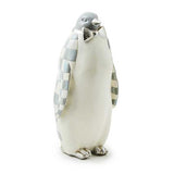 MacKenzie-Childs - Sterling Check Penguin Figurine