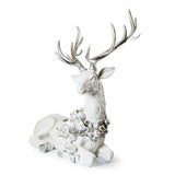 MacKenzie-Childs - Crystal Palace Resting Trophy - White Deer