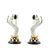 MacKenzie Childs Haunted House Spooky Candle Holders