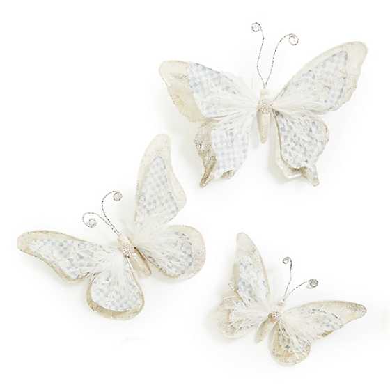 MacKenzie-Childs - Crystal Palace Butterfly Clips, Set of 3