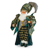 MacKenzie-Childs - Emerald Luxe Santa