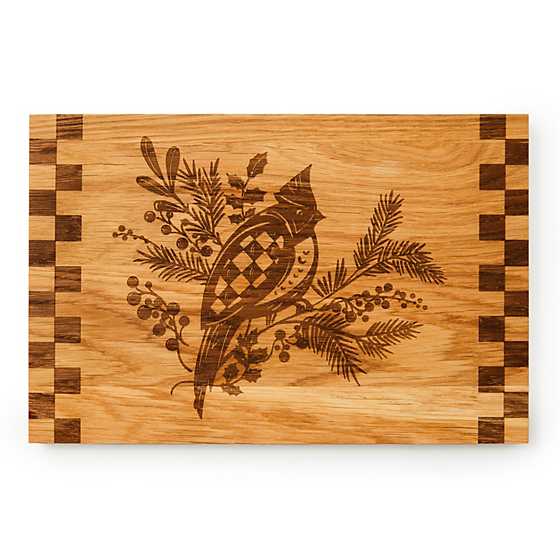 MacKenzie-Childs - Cardinal Wood Serving Board