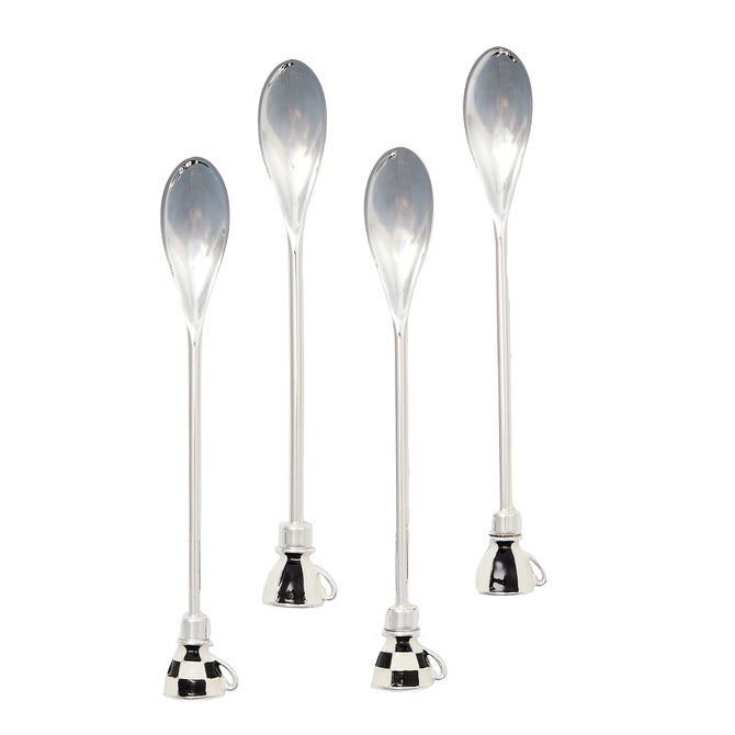 MacKenzie Childs - Courtly Espresso Spoons Set/4