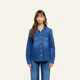 L'AGENCE- Isla Denim Shirt- Idaho