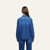 L'AGENCE- Isla Denim Shirt- Idaho