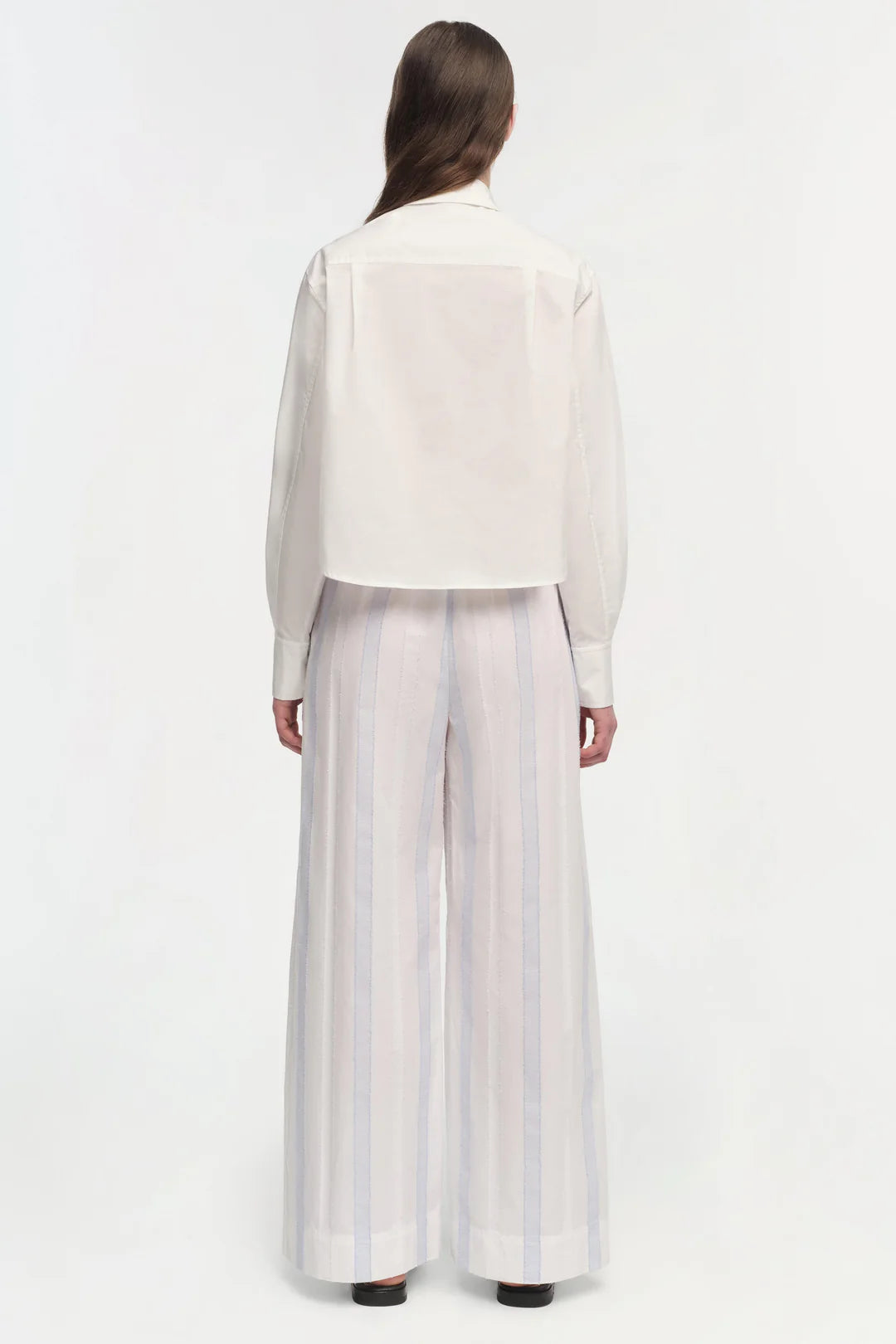 SIMKHAI - Arden Pull On Pant - Blue Stripe Multi
