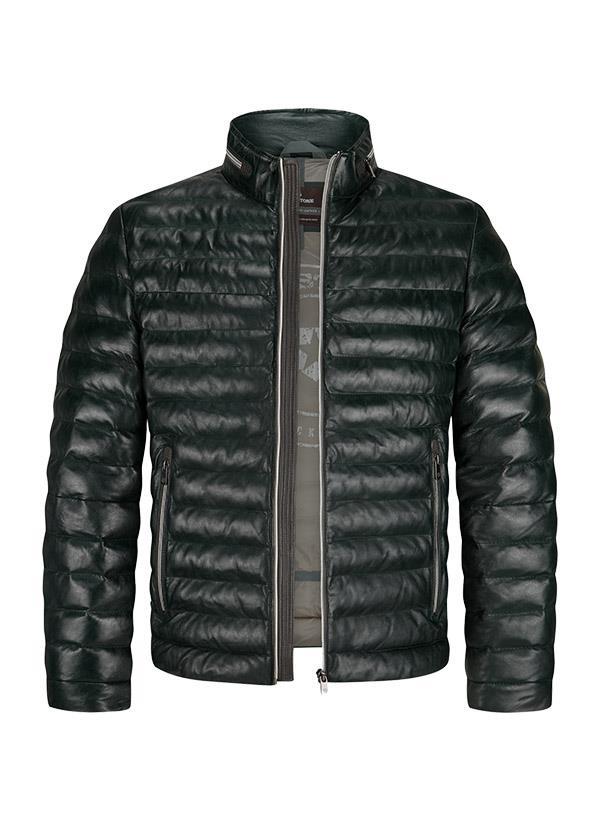 Milestone -Cortino Sheep Nappa Leather Jacket - Dark Green