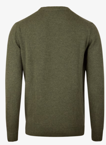 Stenstroms - Chunky Merino Wool Crew Neck - Green