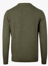 Stenstroms - Chunky Merino Wool Crew Neck - Green